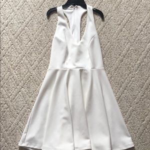 Lulus Lawson White Skater Dress